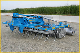 combined harrows for working on ricefields