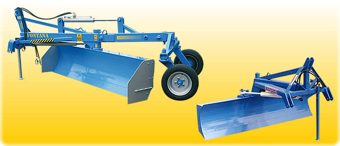 Levelling machines equipped with mechanical/hydraulic shifting series LI