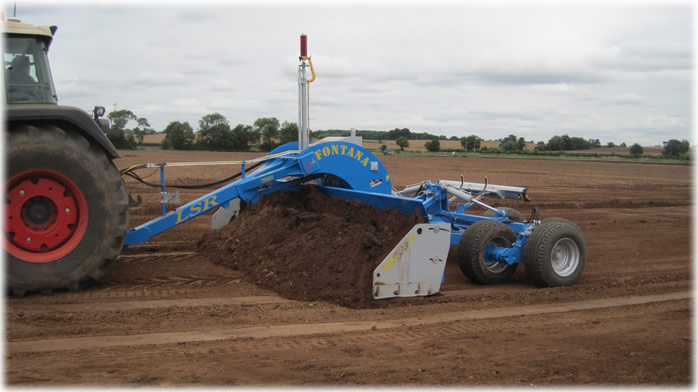 Laser controlled modular levelling machines patented and certified