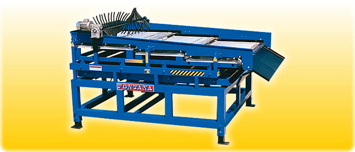 Machines and systems for sorting of green beans, beans, chopped wood and other products