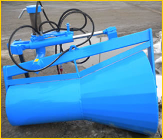 Roller for embankments 