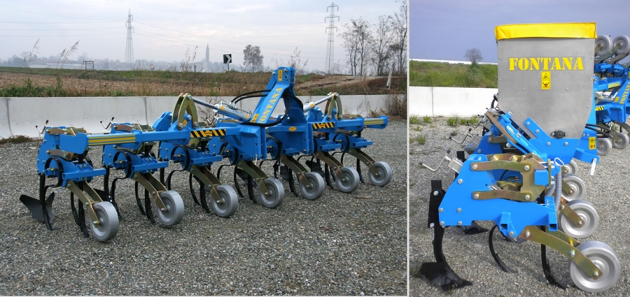 SERIES SMP hydraulically foldable weeding machines patented – certified