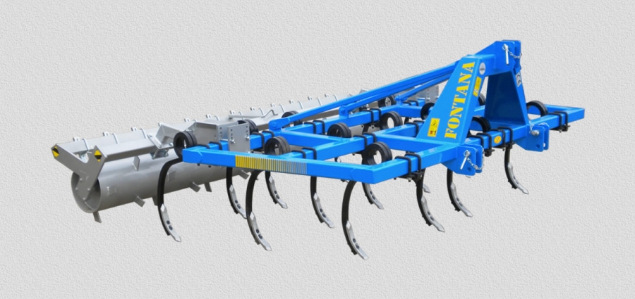 CULTIVATORS SERIES COL-M with squared springs set on 3 rows