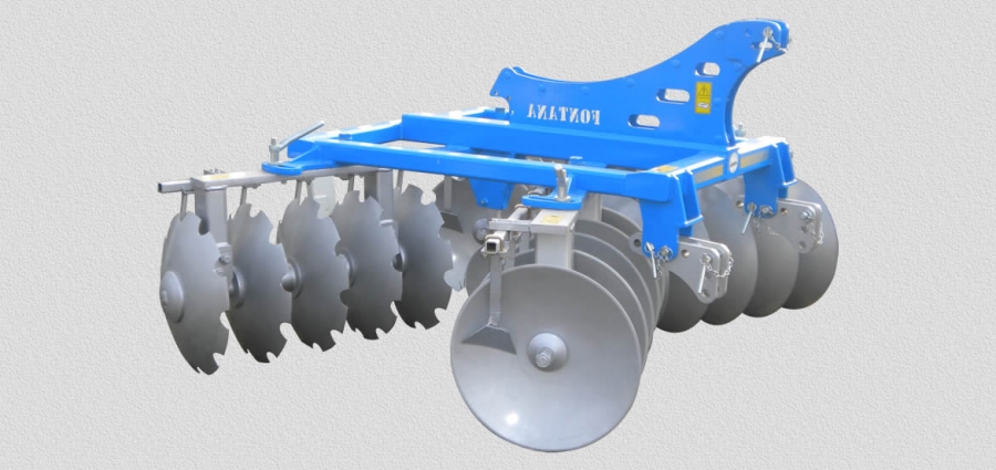 HARROWS SERIES ED MO with carried disks in 4 sections