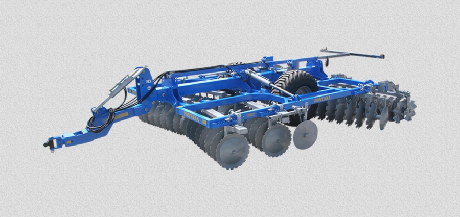 HARROWS SERIES ED PP with towed disks in 6 sections
