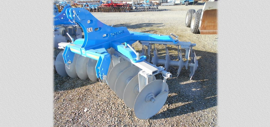 HARROWS SERIES ED L with carried disks in 4 sections