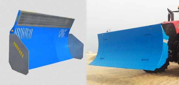 Fontana S.r.l. - Lame frontali per spostare materiali in agricoltura e in industria